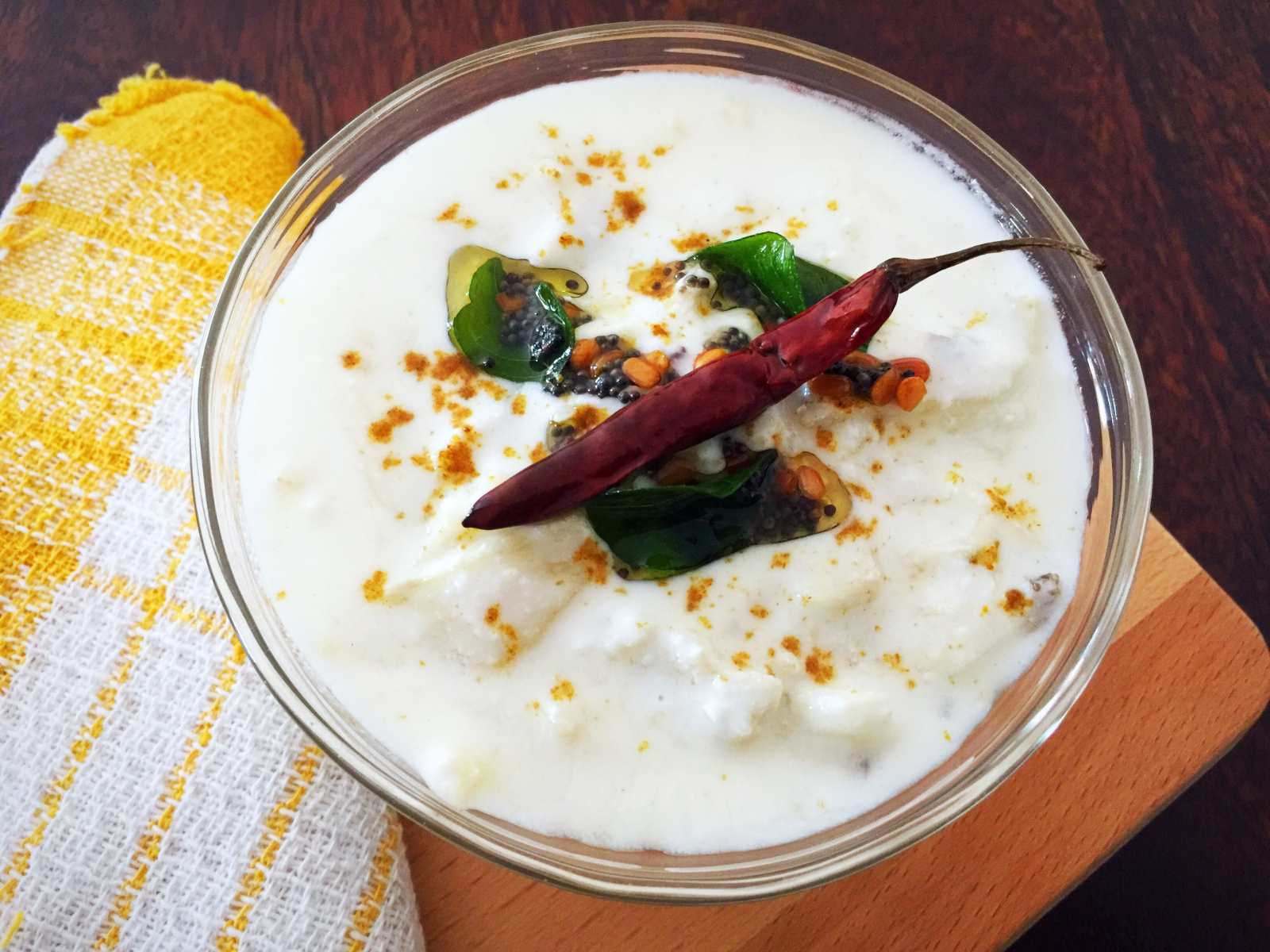 Raw Banana Raita Recipe