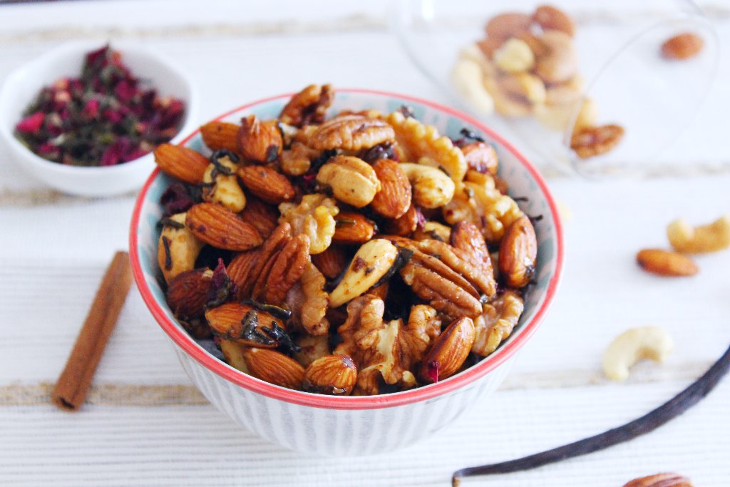 Tea Spiced Nuts Recipe (Skillet Roasted)