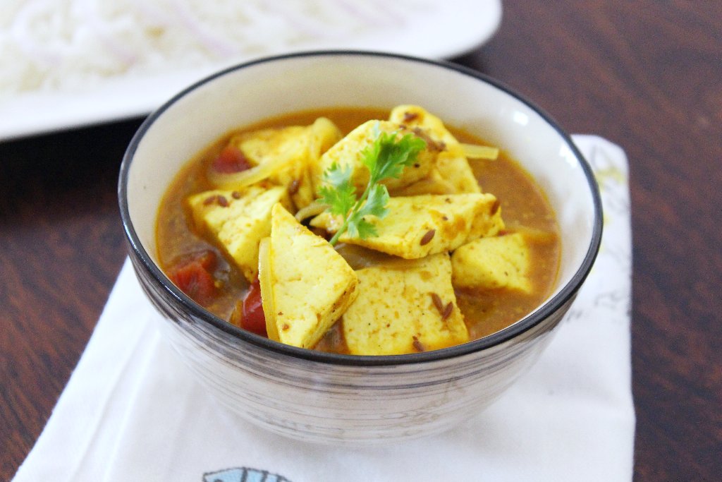 UP Style Paneer In Mustard Gravy Recipe