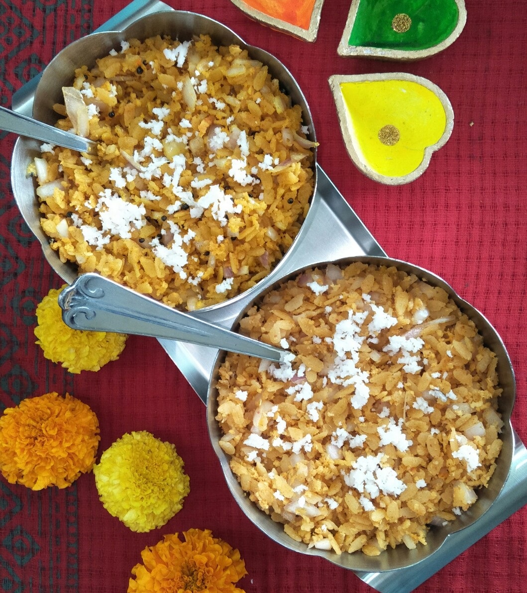 Masala Pohe Recipe