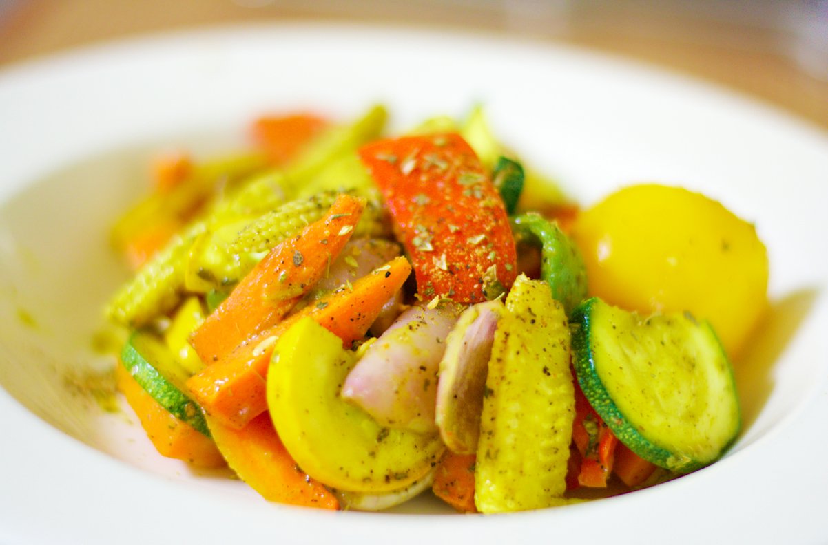 Baked Vegetable Salad Recipe