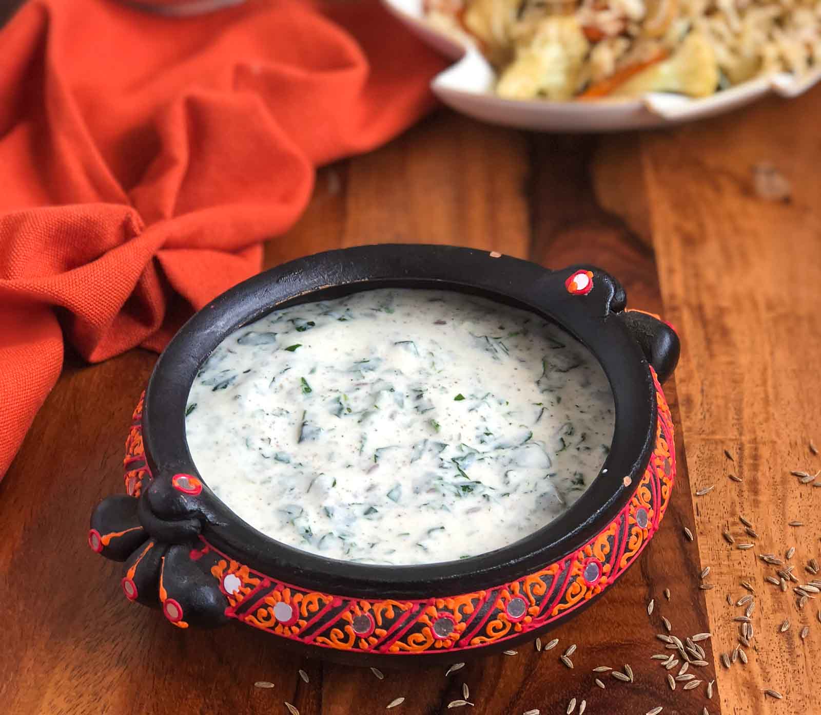 Lehsun Methi Raita Recipe