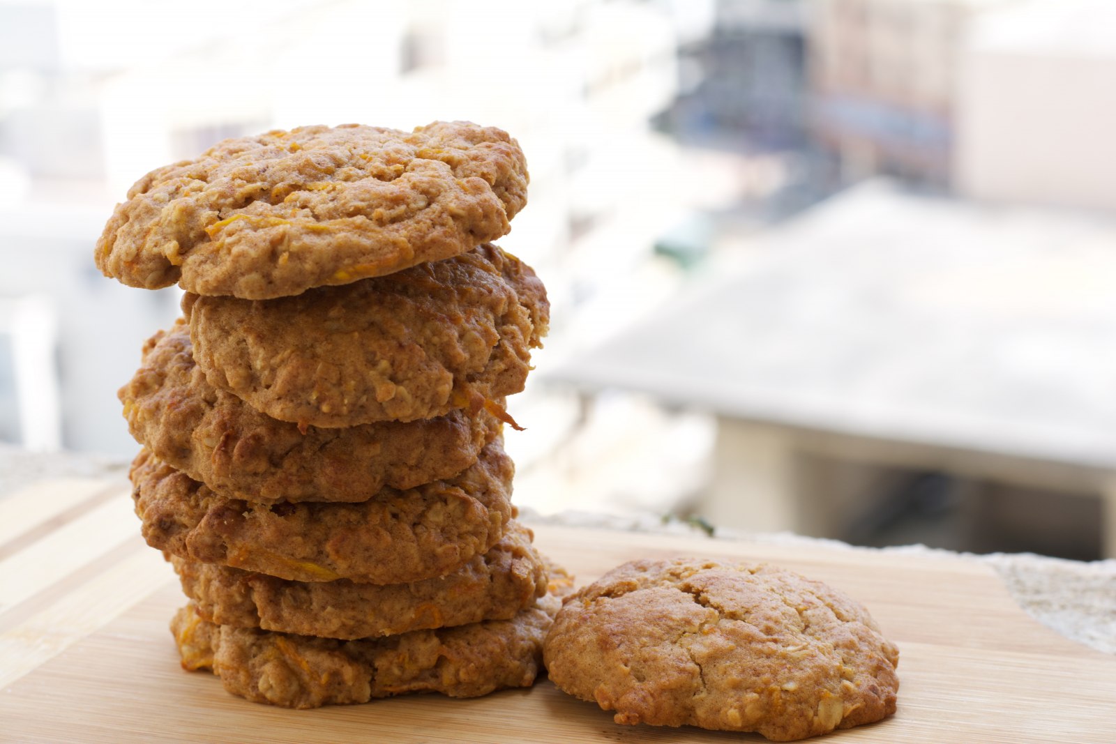 Oats Carrot Cake Cookies Recipe