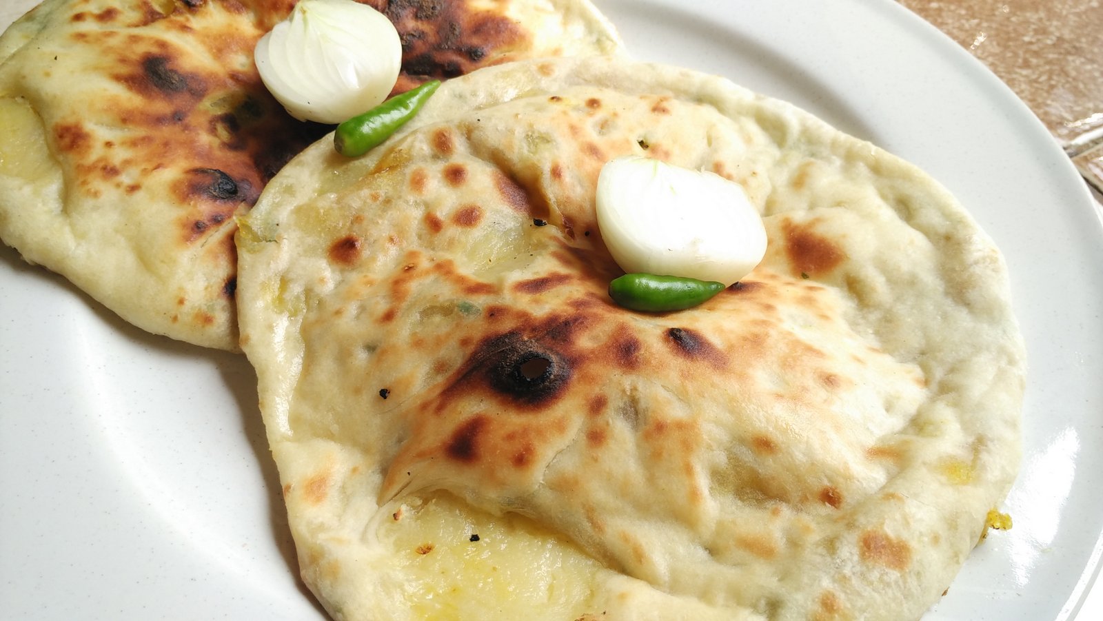 Spicy Aloo Naan Recipe