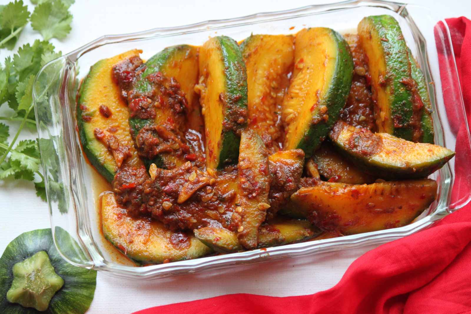 Acorn Squash Sambal Recipe