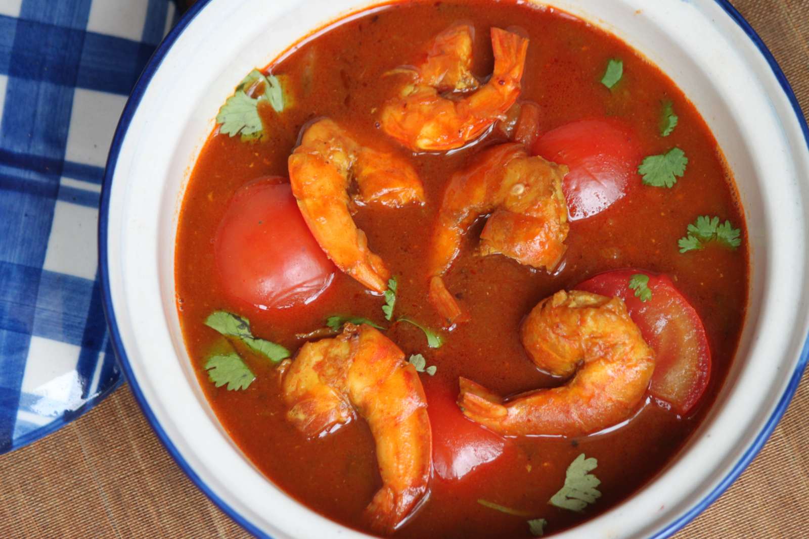 Chettinad Prawn Curry Recipe