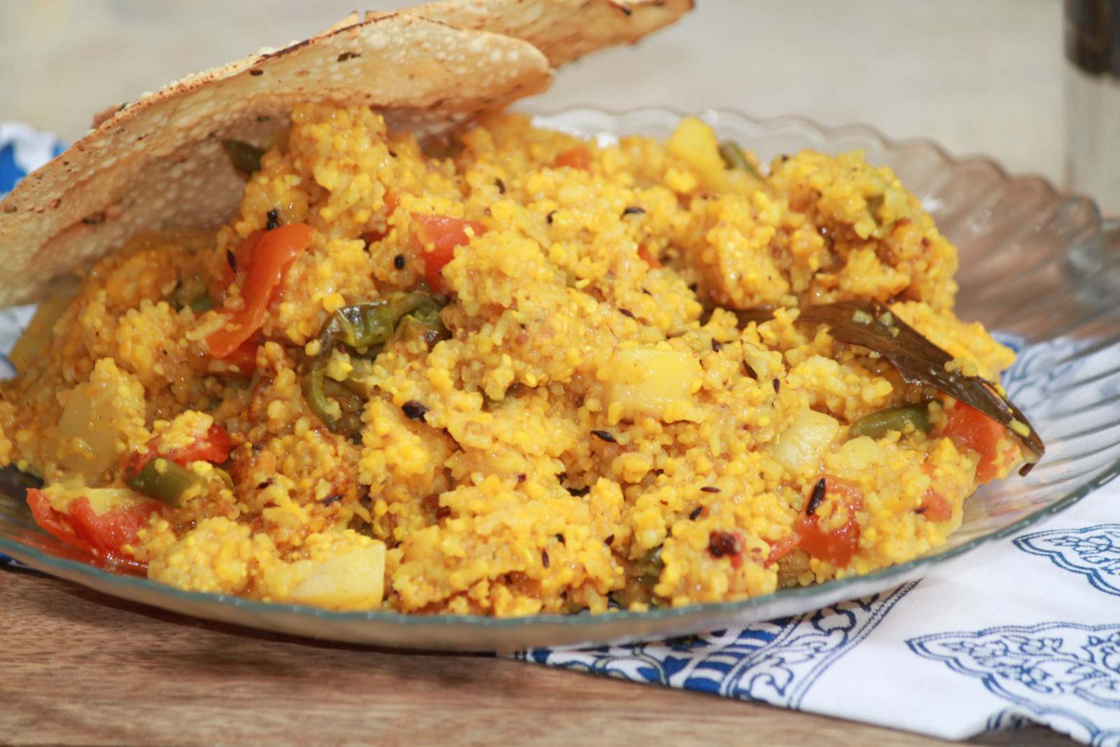 Maize Daliya Khichri Recipe Maize Daliya Khichri Recipe