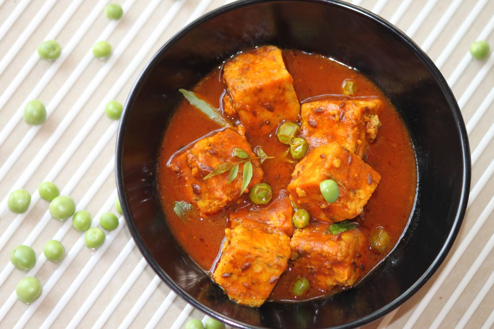 Matar Masala Tofu Recipe