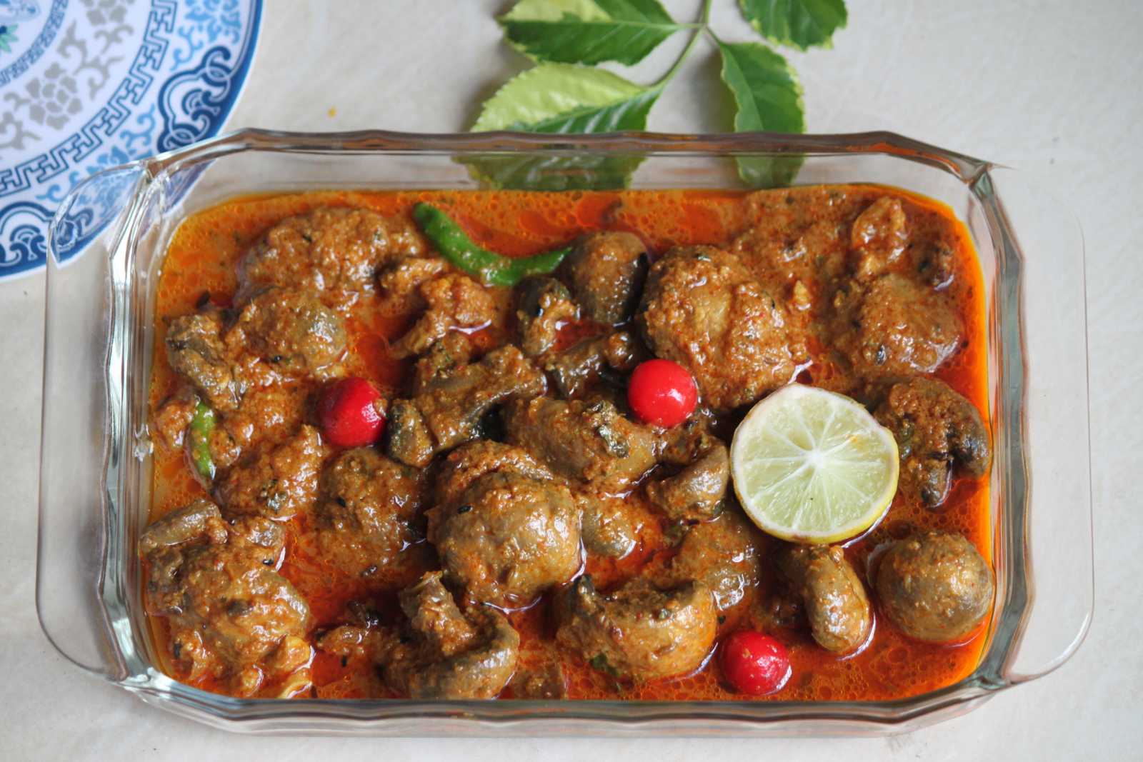Methi Mushroom Masala Recipe Methi Mushroom Masala Recipe