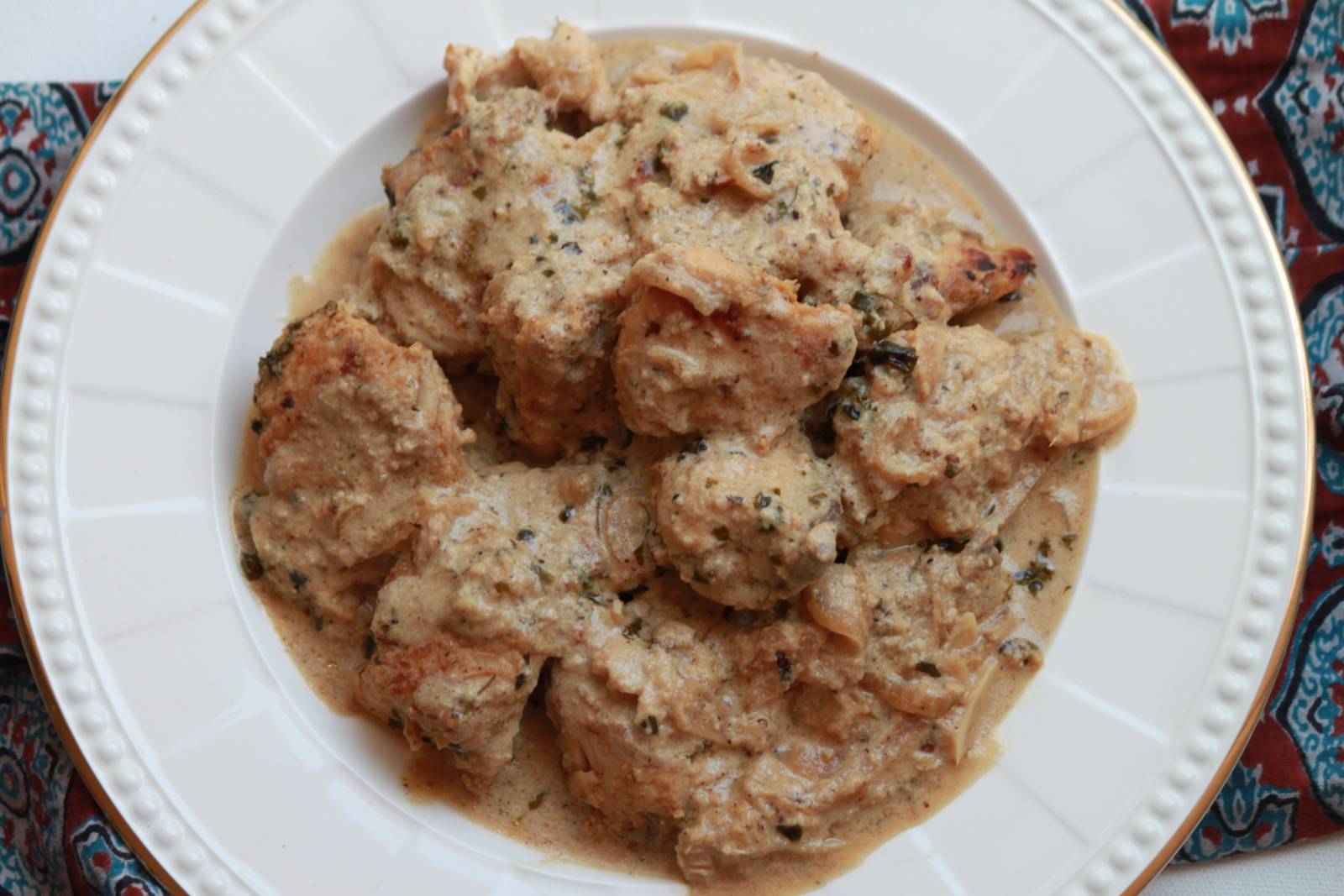 Murgh Malaiwala Recipe - Chicken In Rich Creamy Gravy