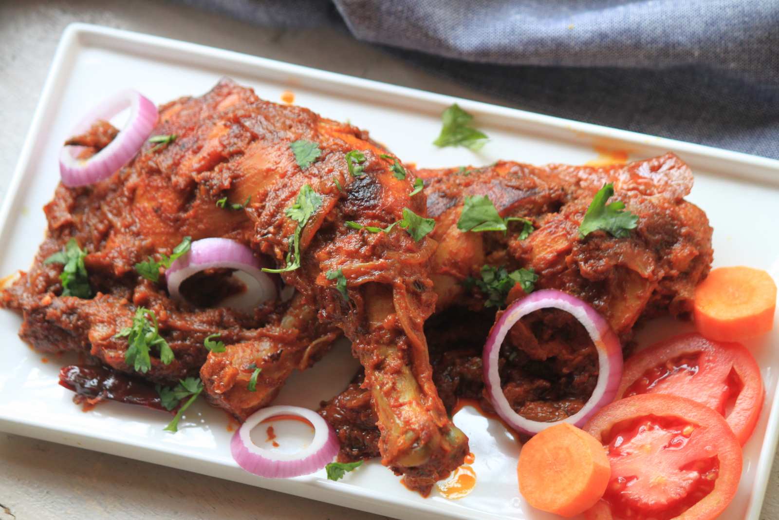 Murgh Masala Recipe - Chicken Tangdi Masala