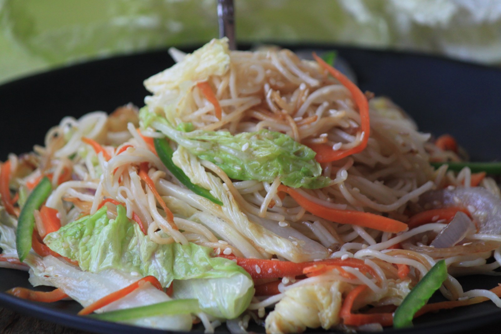 Sesame Noodles Recipe With Napa Cabbage