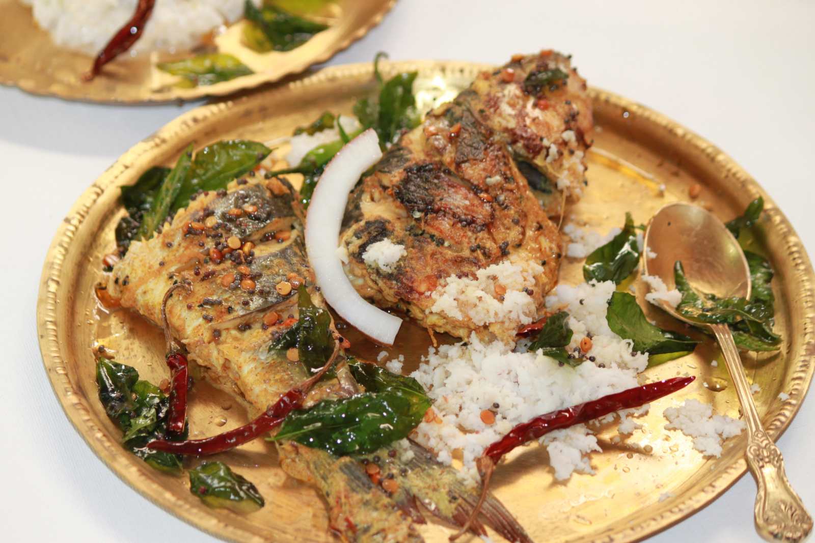 South Indian Grilled Fish With Spicy Fusion Sauce Recipe