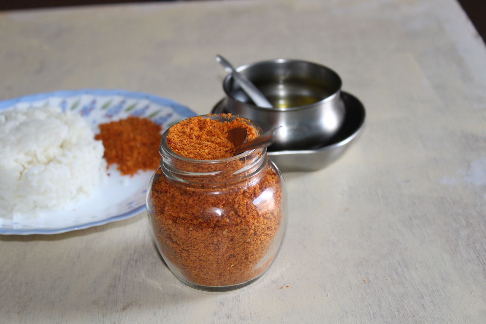 Peanut Garlic Chutney Powder Recipe