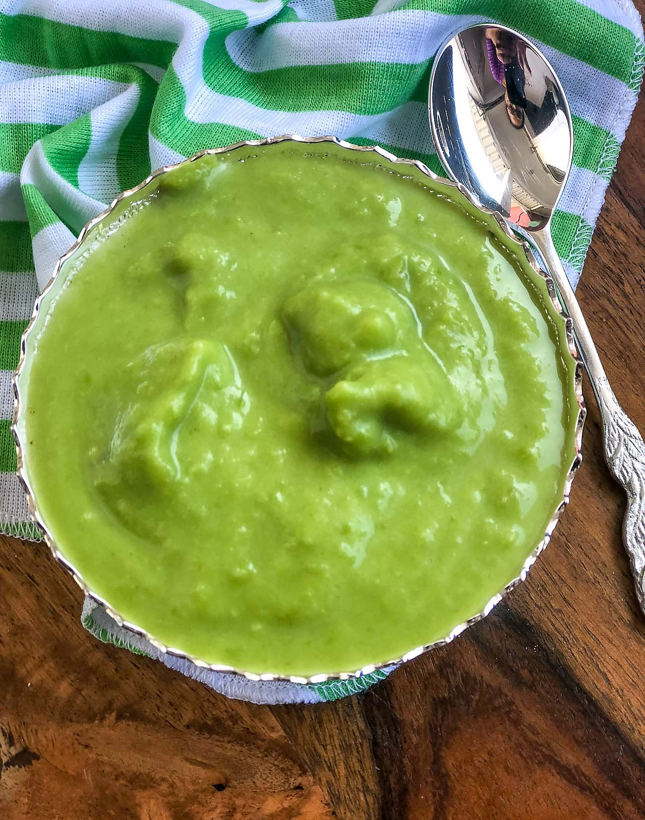 Broccoli Puree With Butter and Garlic Recipe (For Babies/toddlers over 7 months)