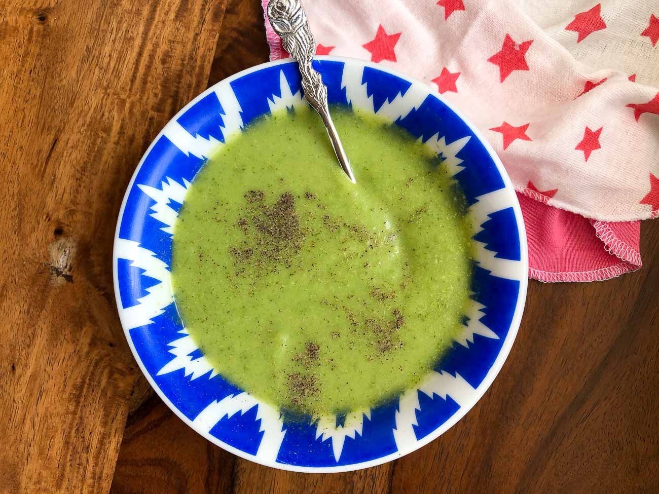 Broccoli Soup Recipe - For Babies/Toddlers above 7 months