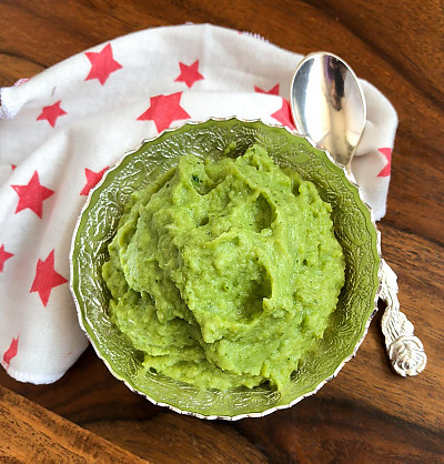 Pea cheap puree baby