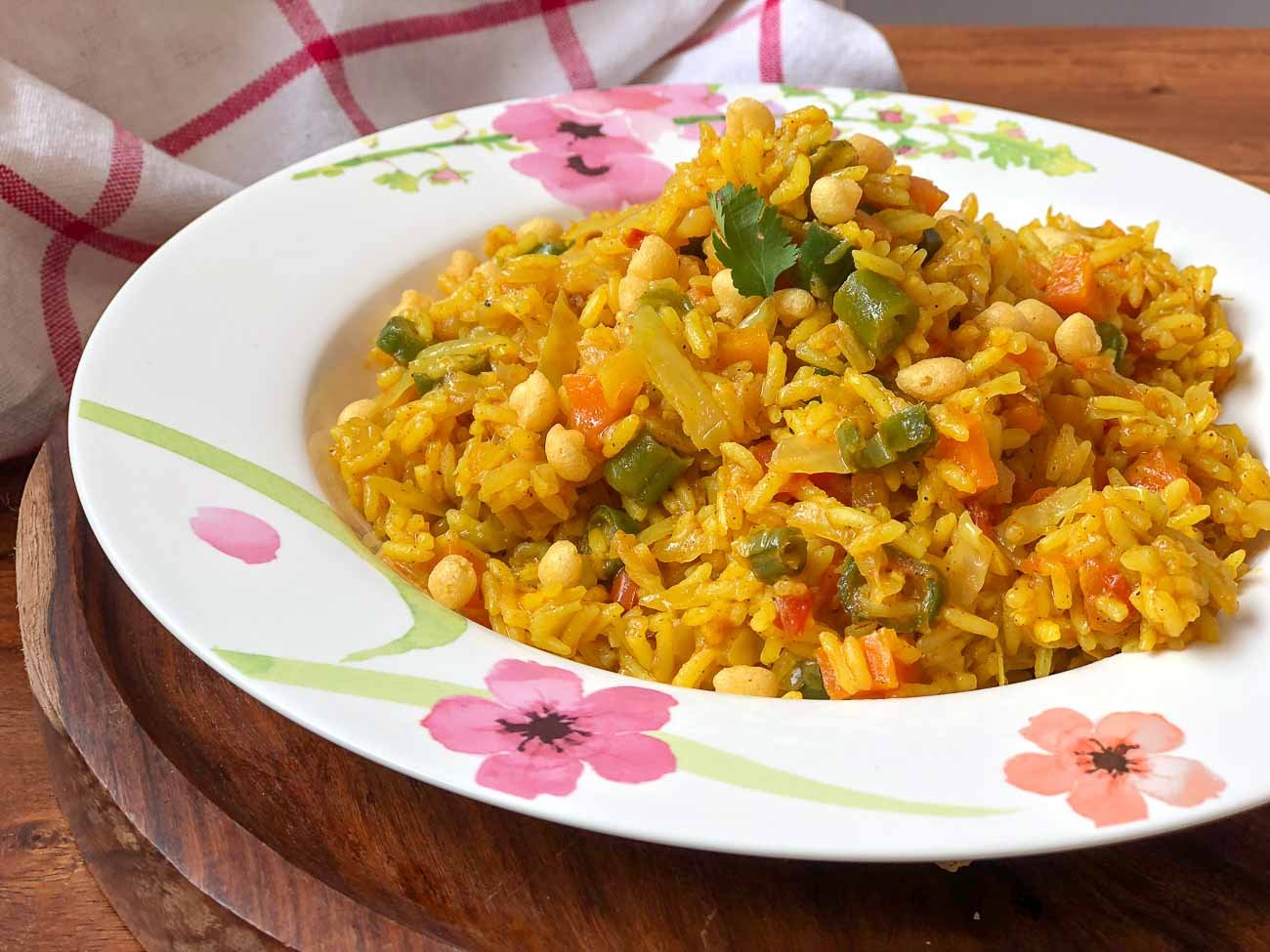 One Pot Masala Vegetable Rice Recipe