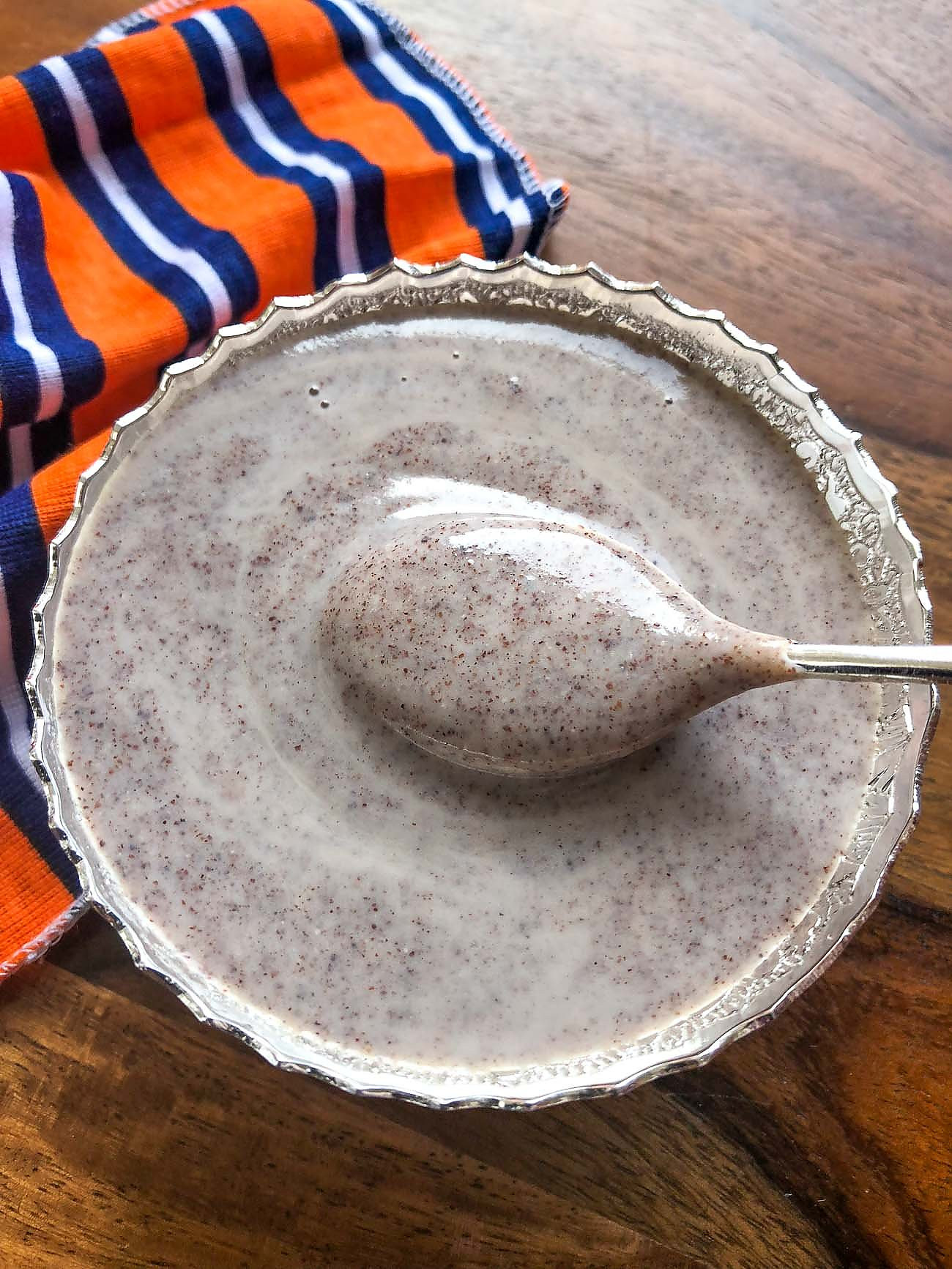 Ragi Kanji / Porridge (Baby Food - 6 months onwards) Ragi Kanji / Porridge (Baby Food - 6 months onwards)