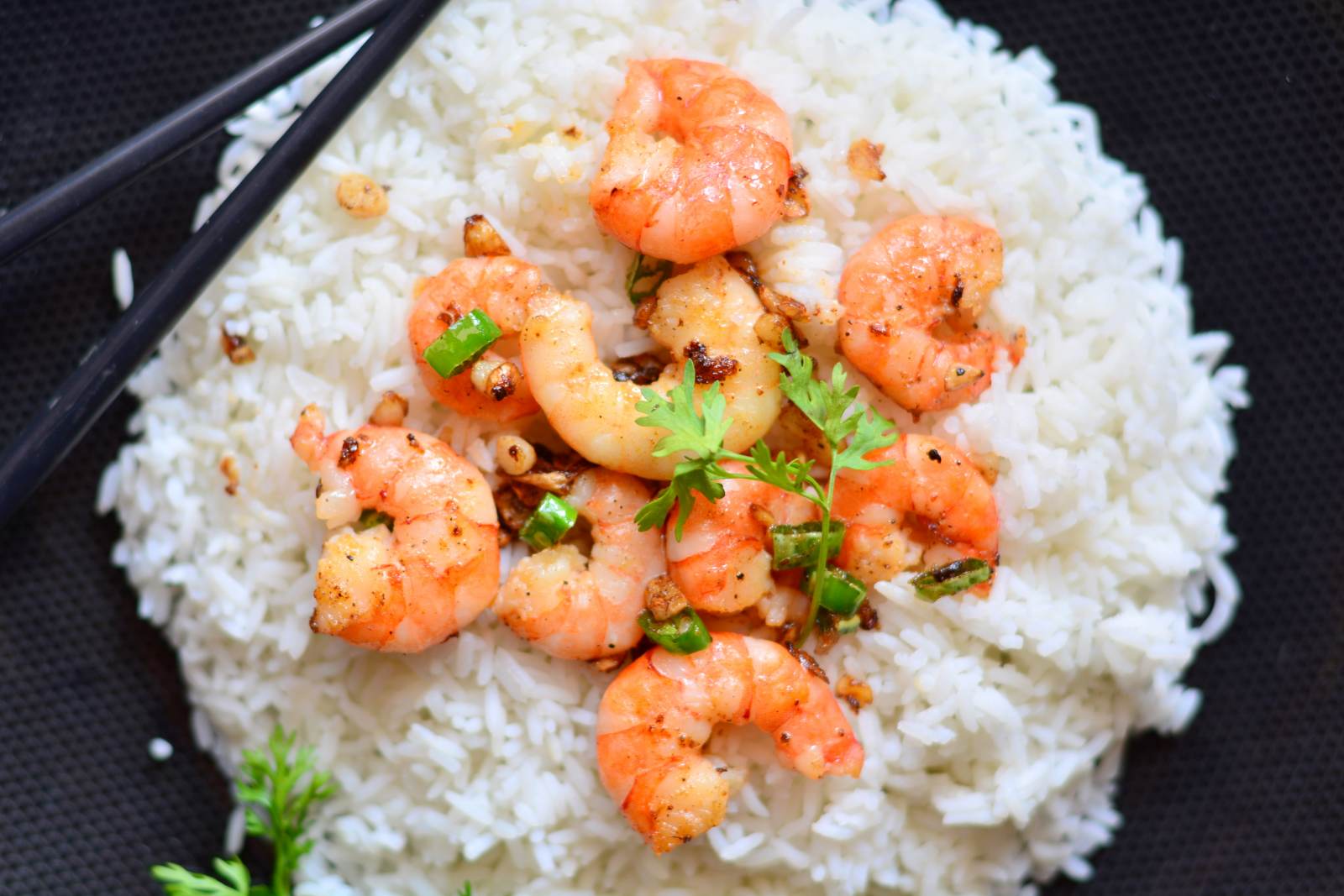 Andaman Style Steamed Garlic Prawns Recipe