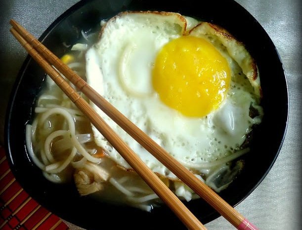 Japanese Chicken Udon Soup Recipe