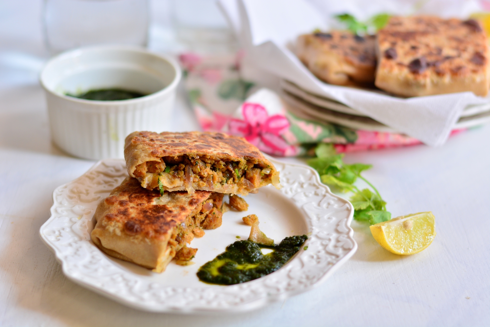 Mughlai Keema Paratha Recipe Mughlai Keema Paratha Recipe