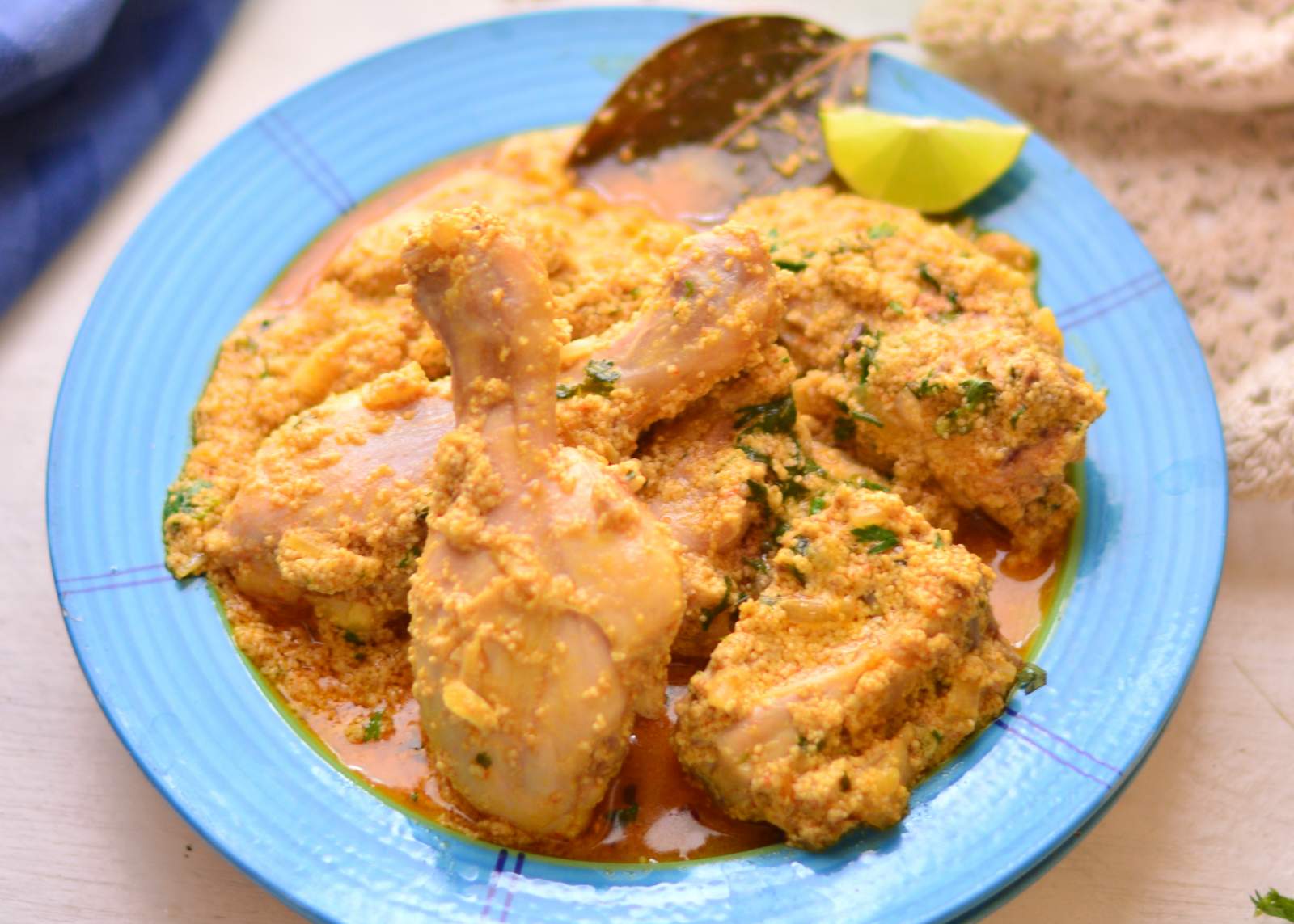 Posto Chicken Recipe - Bengali Chicken In Poppy Seed Paste