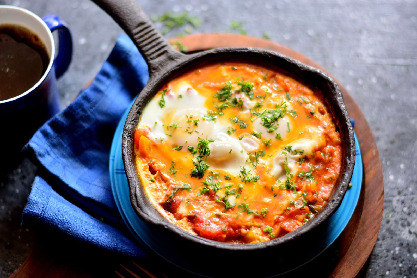 Spicy Moroccan Eggs Recipe Spicy Moroccan Eggs Recipe