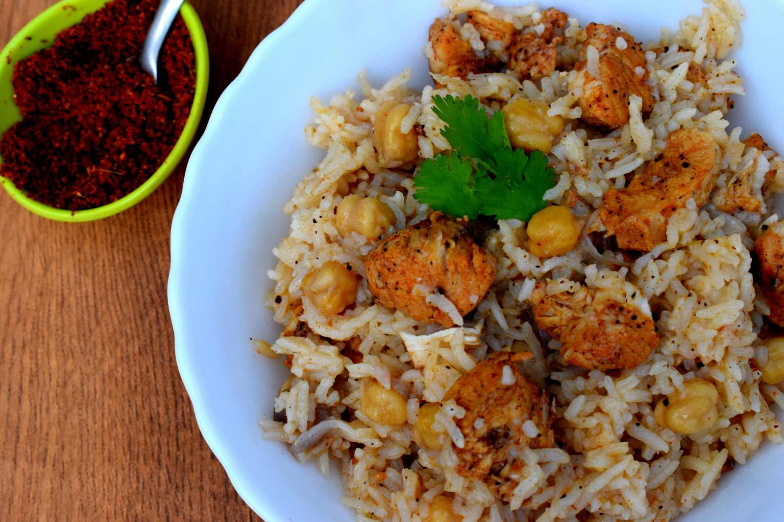 Spicy Moroccan Rice With Chicken Recipe