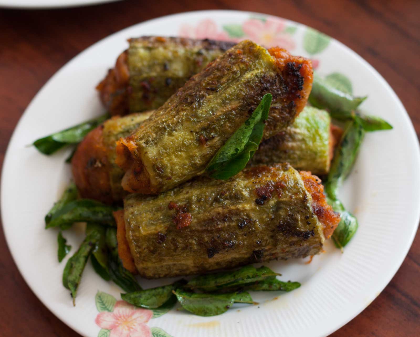 karela stuffed bitter gourd 