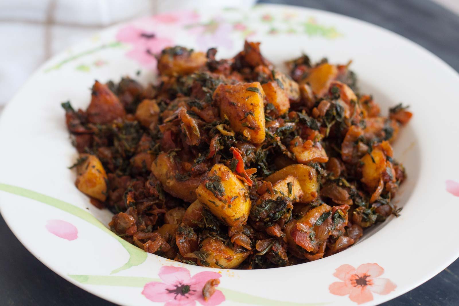 Methi & Pudina Aloo Sabzi Recipe 