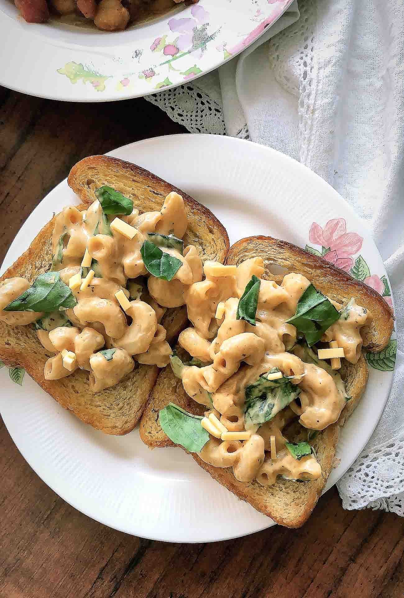 Open Toast Macaroni Recipe 