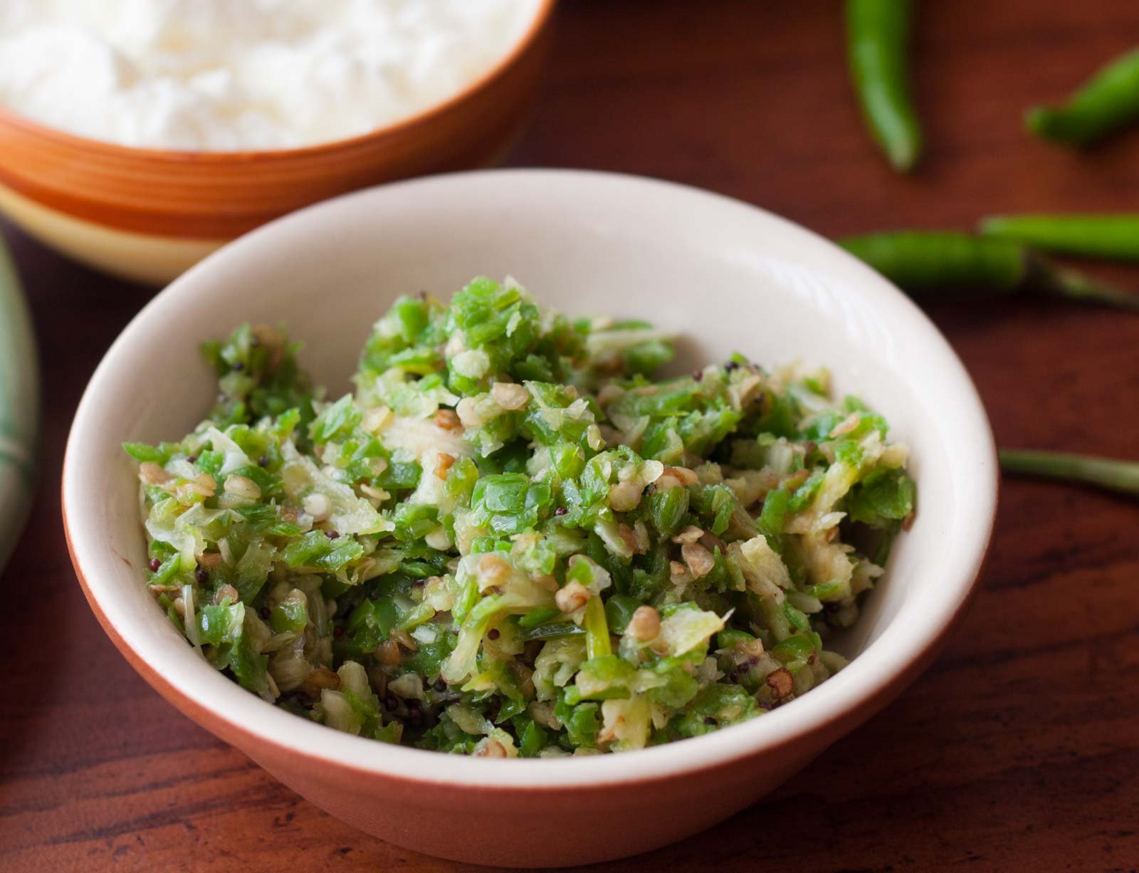  Maharashtrian Green Chilli Thecha Recipe 