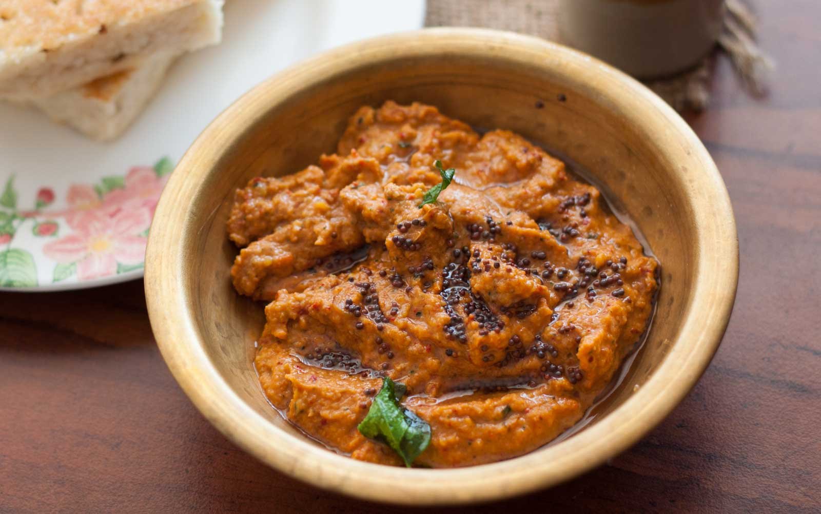 Andhra Style Allam Pachadi (Ginger Chutney Recipe)