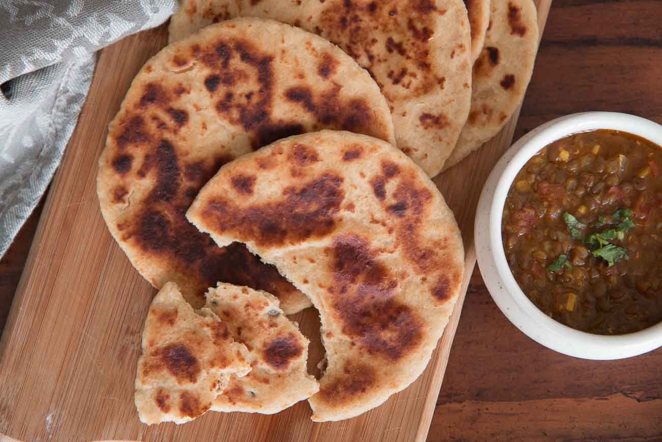 Awadhi Style Sheermal Recipe - Sweet Flat Bread