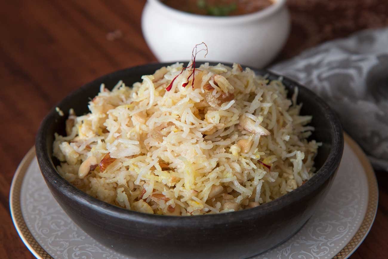 Awadhi Style Zarda Pulao Recipe