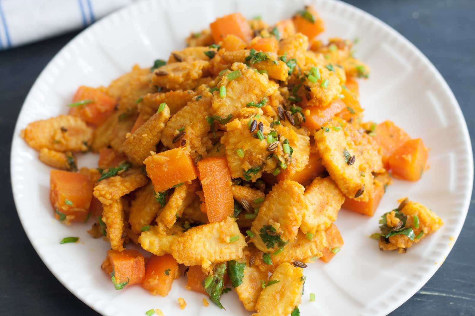 Baby Corn Carrot Sabzi Recipe
