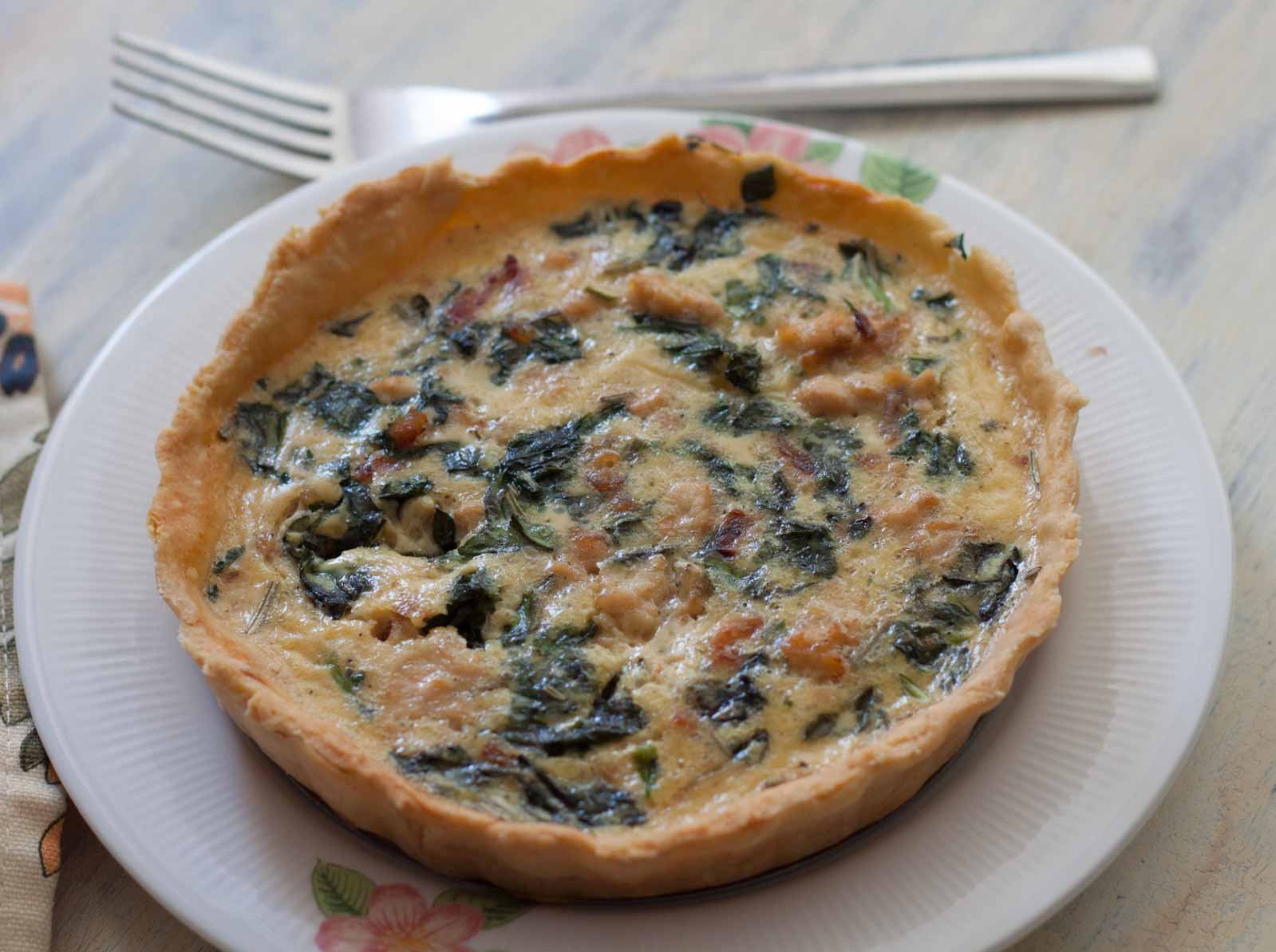 Chicken And Basil Quiche Recipe 