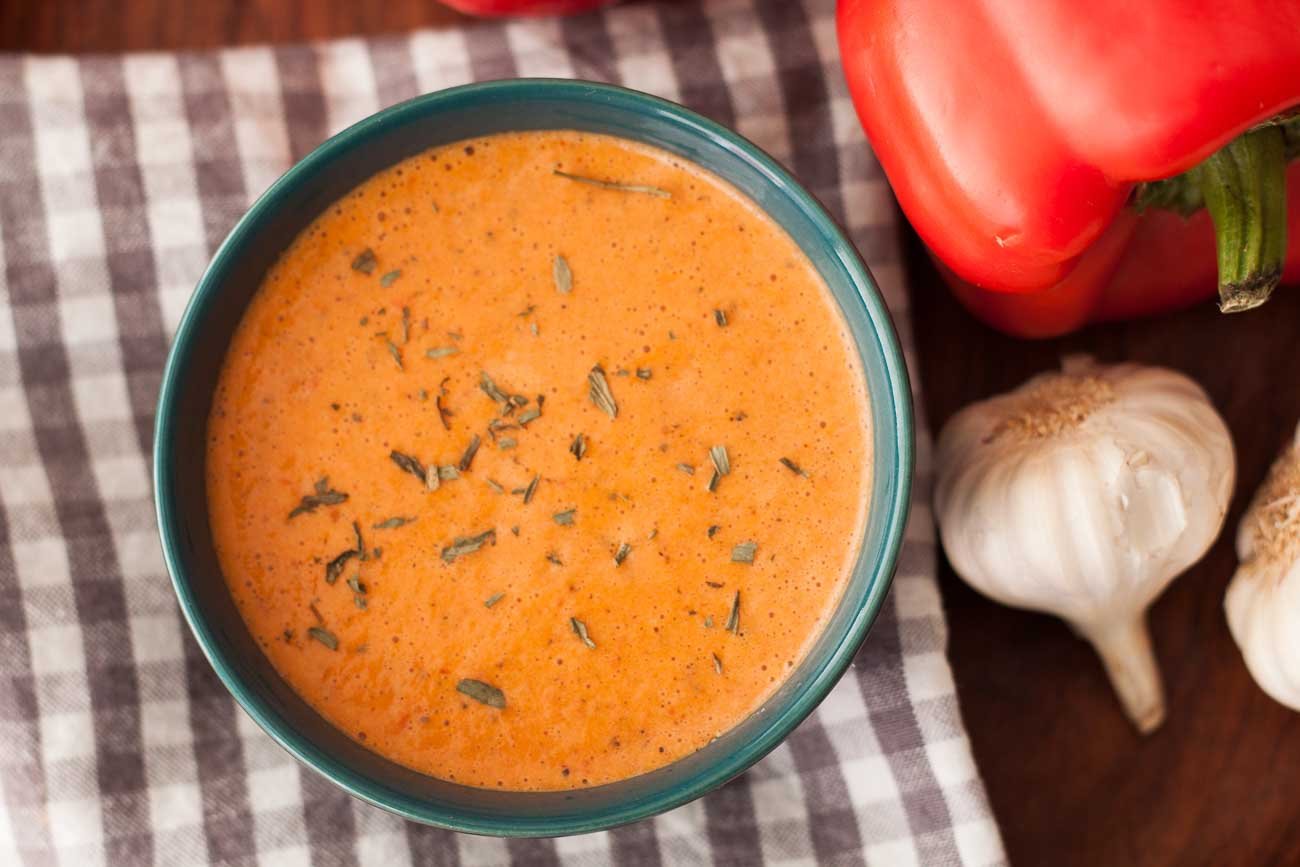 Homemade Roasted Bell Pepper Pasta Sauce Recipe Homemade Roasted Bell Pepper Pasta Sauce Recipe
