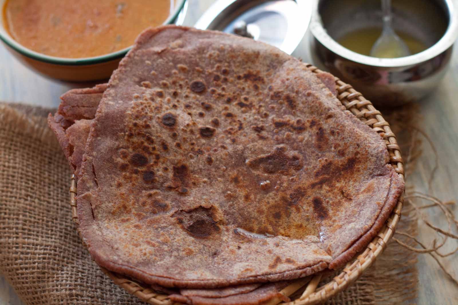 Healthy Ragi Tawa Paratha Recipe by Archana's Kitchen