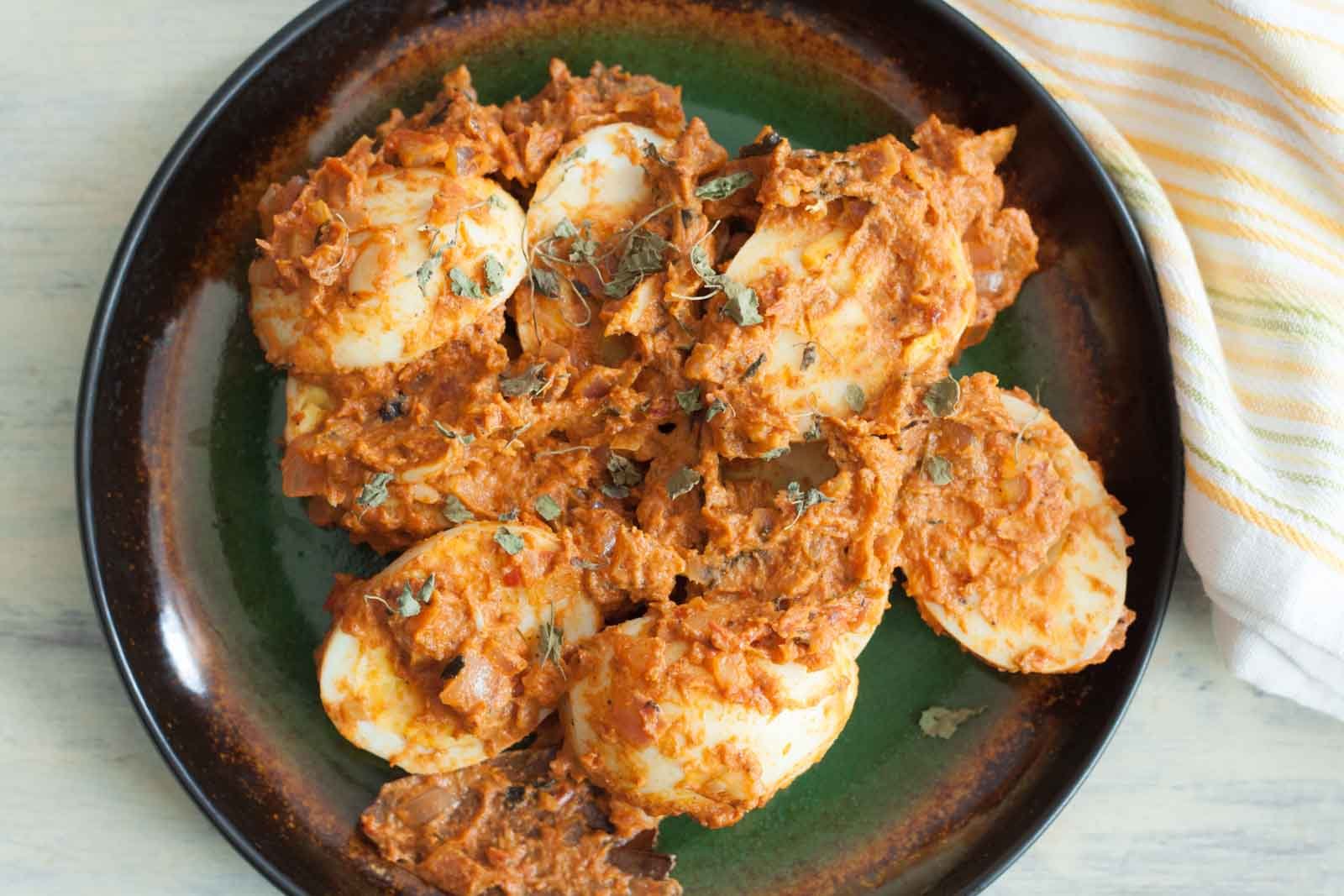 Kadai Egg Masala Recipe