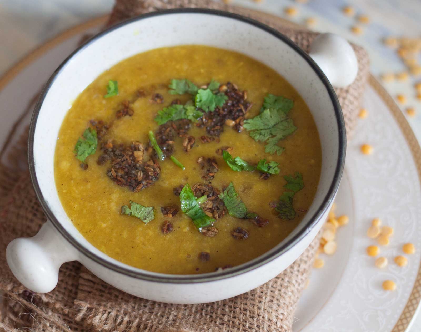 Maharashtrian Ambat Goda Dal Recipe 