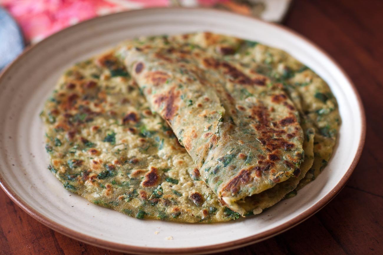 Methi Lachha Paratha Recipe