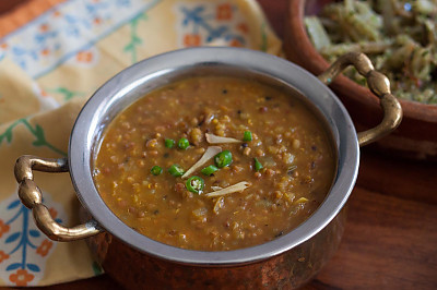 Punjabi Style Moth Beans Dal Recipe (Matki)