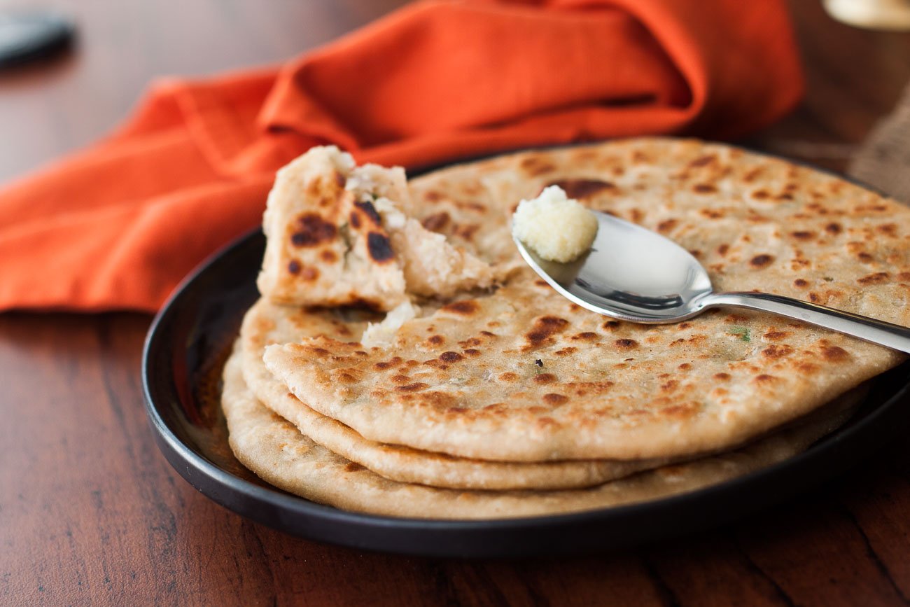 Raw Banana & Ajwain Paratha Recipe Raw Banana & Ajwain Paratha Recipe