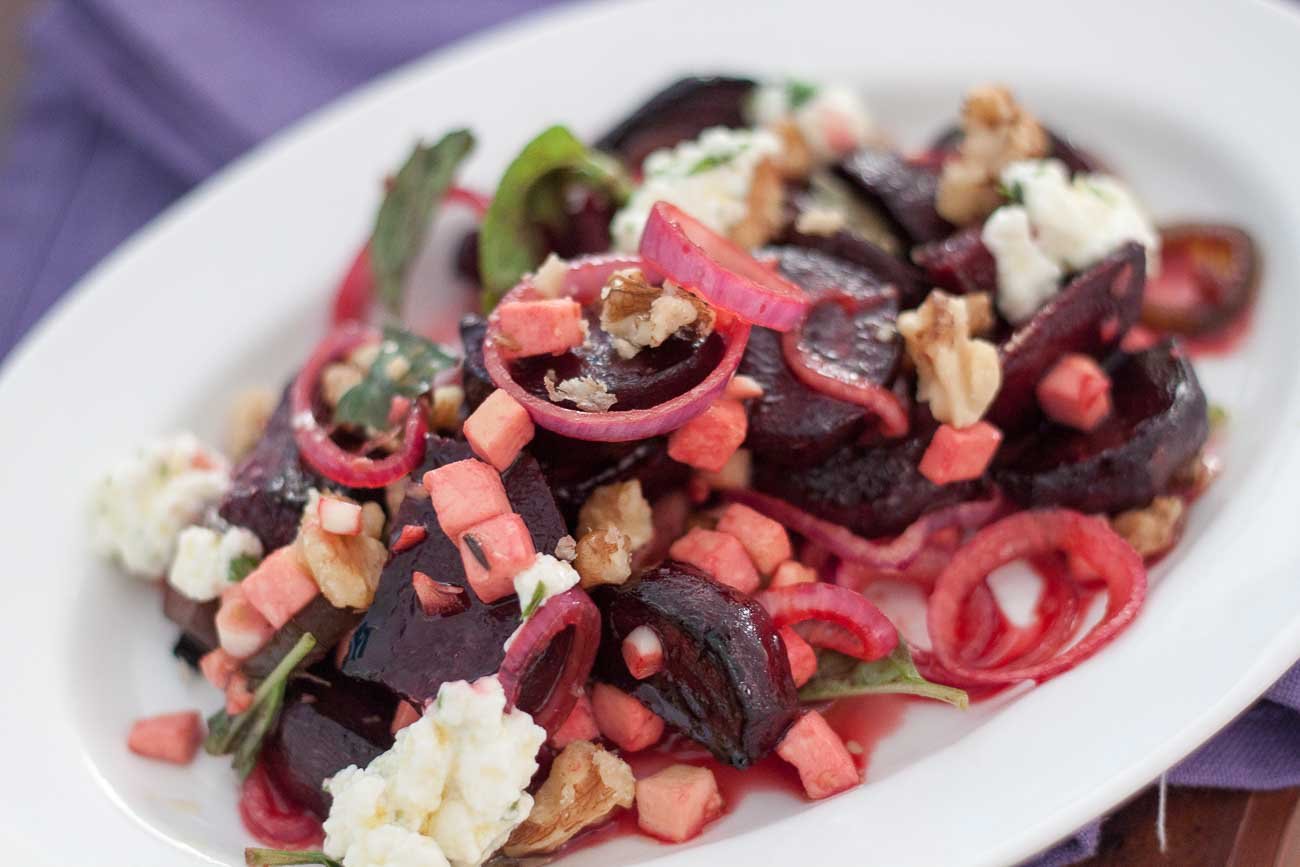 Roasted Beet Feta Salad Recipe Roasted Beet Feta Salad Recipe