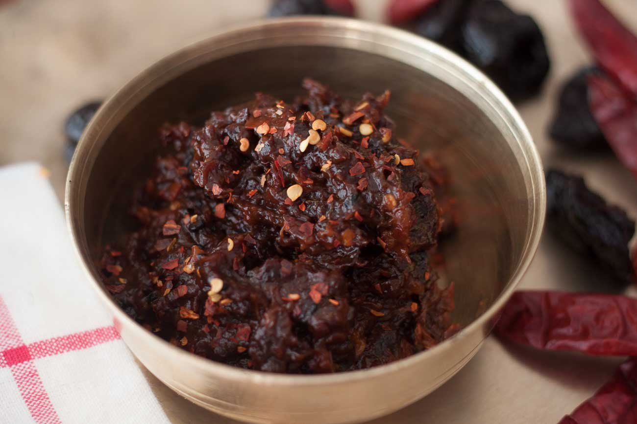 Spiced Prune Chutney Recipe