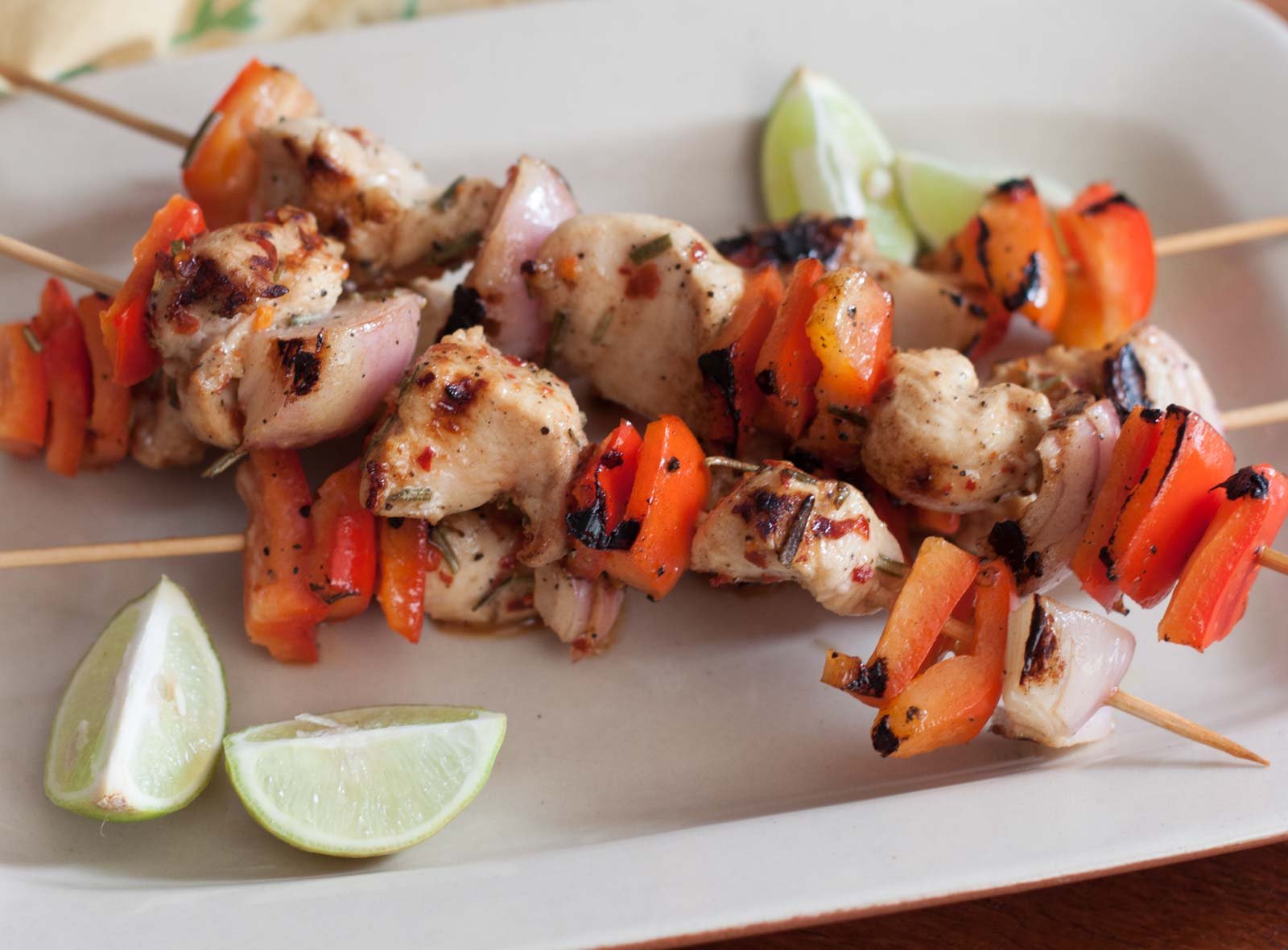 Spicy Lemon Chicken Kebab Recipe 