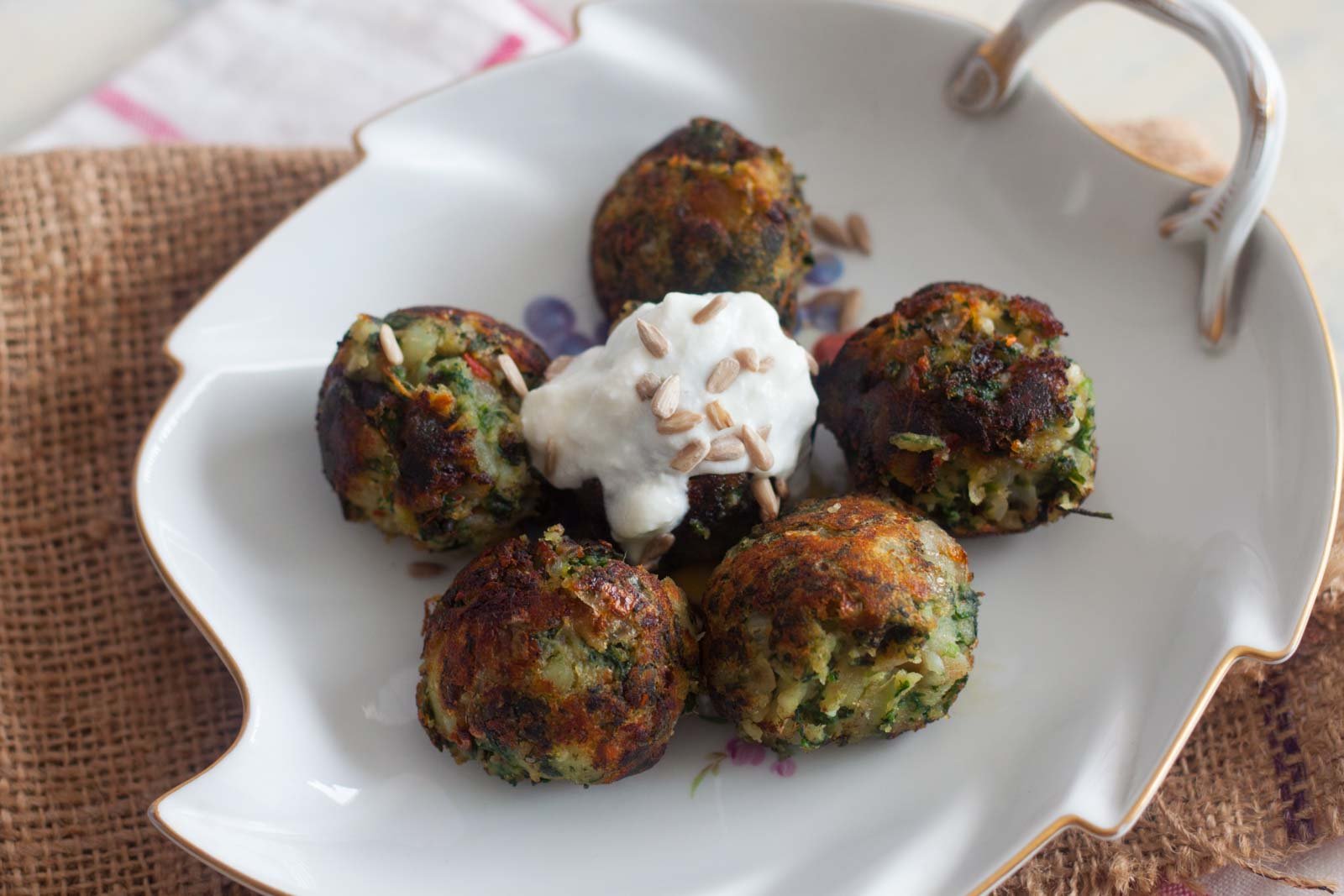 Spinach And Sweet Potato Bombs Recipe