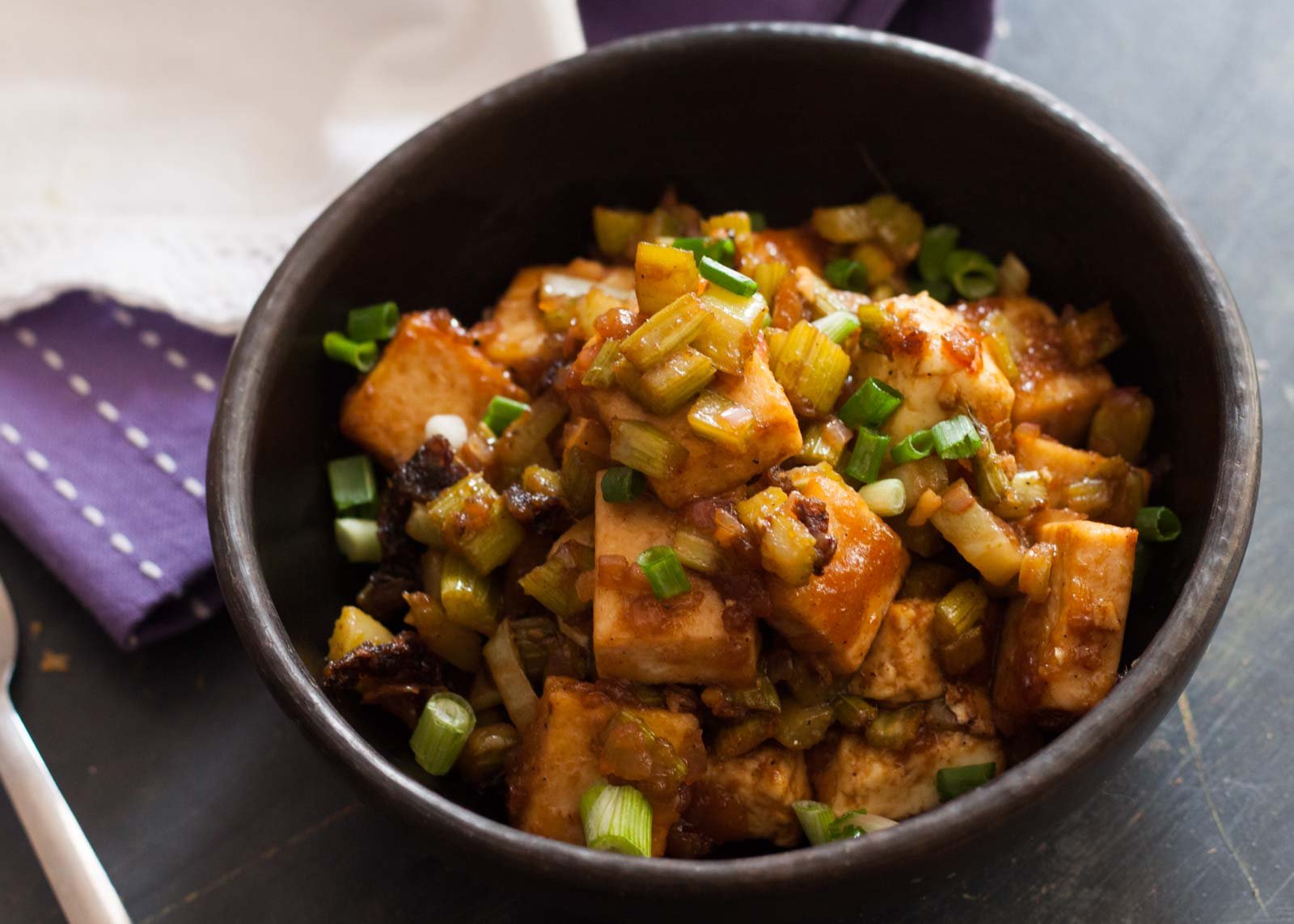 Stir Fried Tofu and Celery Recipe